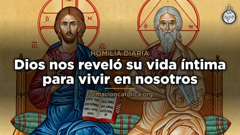 Dios nos reveló su vida íntima para vivir en nosotros
