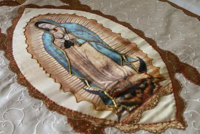 Elementos de la imagen de la Virgen de Guadalupe