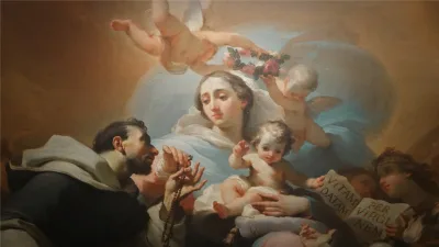 El Santo Rosario y Santo Domingo de Guzmán