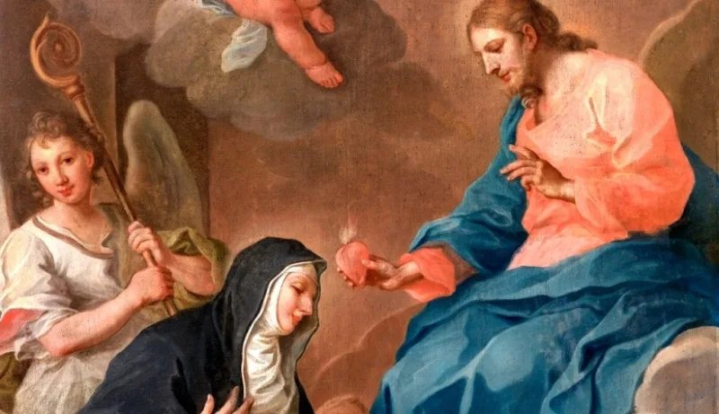 Vidente del Sagrado Corazón y amiga de las Almas del Purgatorio